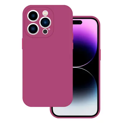 Tel Protect Silicone Premium pro Iphone 15 raspberry