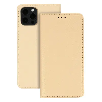 Knížkové pouzdro TopQ Smart Magnet IPHONE 11 PRO GOLD