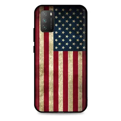 Kryt TopQ Xiaomi Poco M3 3D silikon Amerika 60591