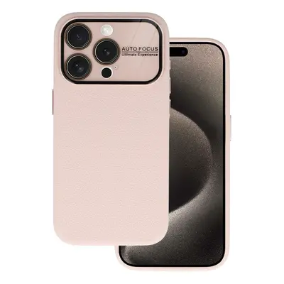 Pouzdro Tel Protect Lichi Soft pro Iphone 15 Pro Max beige