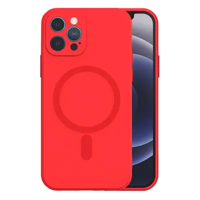 TEL PROTECT MagSilikonové pouzdro pro Iphone 15 Red