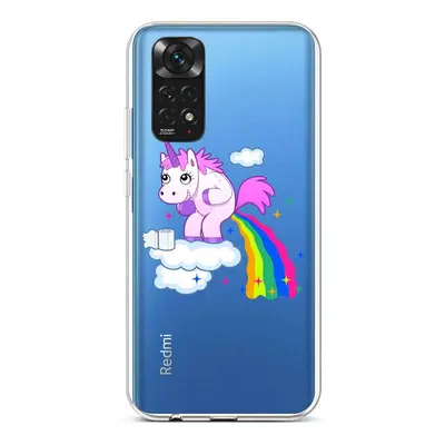 Kryt TopQ Xiaomi Redmi Note 11 silikon Rainbow Disaster 71910