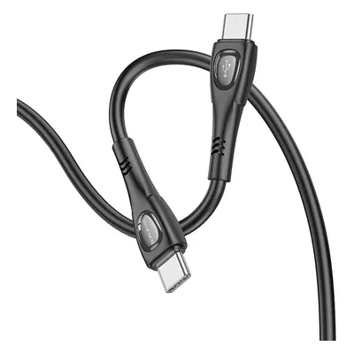 Borofone kabel BX98 Superior - Typ C - PD 60W 3A 1 metr černý