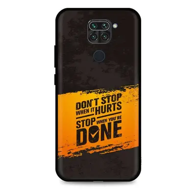 Kryt TopQ Xiaomi Redmi Note 9 silikon Don´t Stop 54129