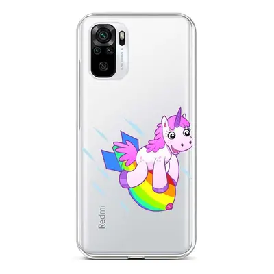 Kryt TopQ Xiaomi Redmi Note 10S Flying Unicorn 85987