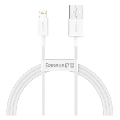 Baseus CALYS-A02 Superior Fast Charging Kabel Lightning 2.4A 1m White