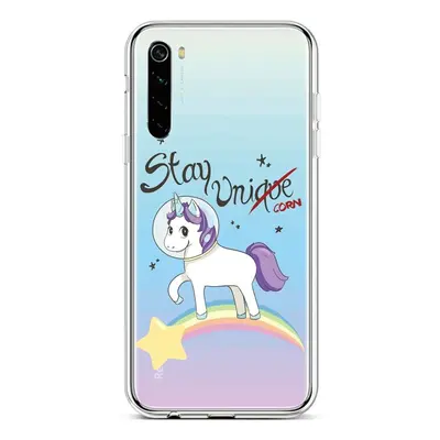 Kryt TopQ Xiaomi Redmi Note 8 silikon Stay Unicorn 43900