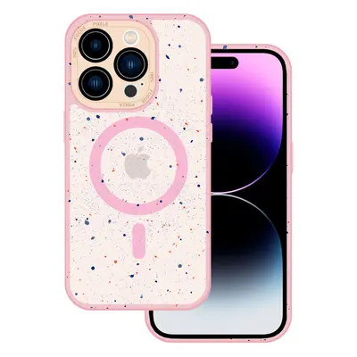 Tel Protect Magnetic Splash Frosted Case pro Iphone 15 Pro Light pink