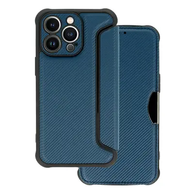 Pouzdro Razor Carbon Book pro Iphone 13 Pro navy