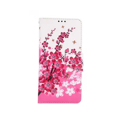 Pouzdro TopQ Xiaomi Mi 11 knížkové Kytičky textil 58328