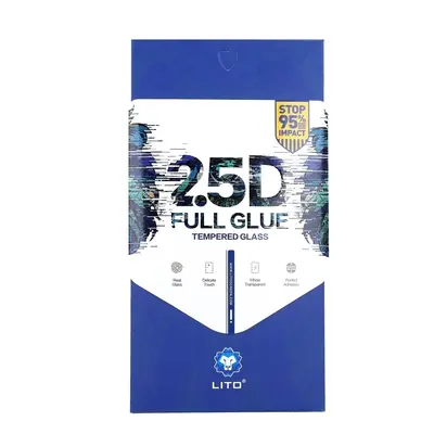 Tvrzené sklo LITO iPhone 6 Plus - 6s Plus FullGlue černé 97358