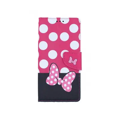 Pouzdro TopQ iPhone SE 2020 knížkové Minnie Mouse 54678