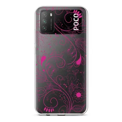 Kryt TopQ Xiaomi Poco M3 silikon Pink Ornament 60626