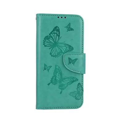 Pouzdro TopQ Samsung A34 knížkové Butterfly zelené 111948