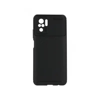 Kryt Vennus Carbon Elite Xiaomi Redmi Note 10 silikon černý 65044