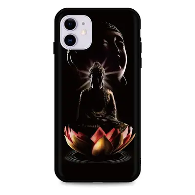 Kryt TopQ iPhone 11 silikon Meditation 48920