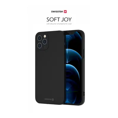 Zadní kryt Swissten Soft Joy pro iPhone 15 Pro Max černý