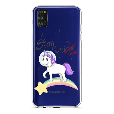 Kryt TopQ Samsung M21 silikon Stay Unicorn 49868