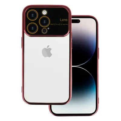 Pouzdro Electro Lens pro Xiaomi Redmi Note 10/Note 10S/Poco M5S Cherry