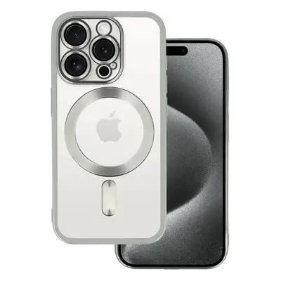 Zadní kryt Metallic MagSafe pro iPhone 12 Silver