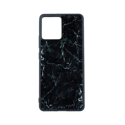 Kryt TopQ Marble Motorola Edge 30 Fusion pevný Smoky Black 97959