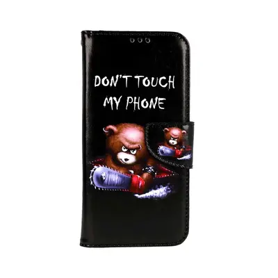 Pouzdro TopQ Samsung A34 knížkové Don't Touch méďa 94083