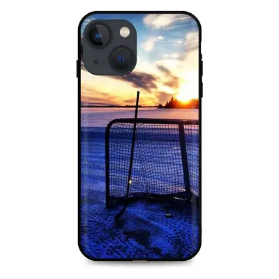 Kryt TopQ iPhone 13 silikon Hockey Sunset 64902