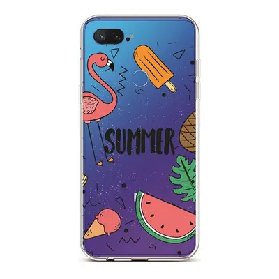 Kryt TopQ Xiaomi Mi 8 Lite silikon Summer 36368