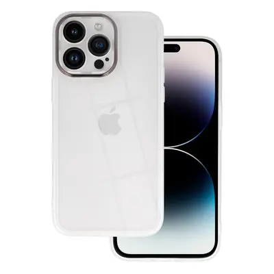 Ochranné pouzdro s čočkou pro Iphone 12 bílé čiré