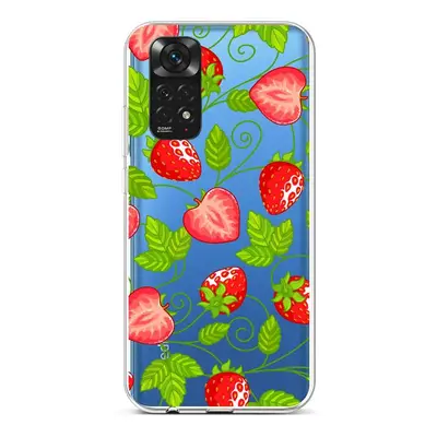 Kryt TopQ Xiaomi Redmi Note 11 silikon Strawberries 71900