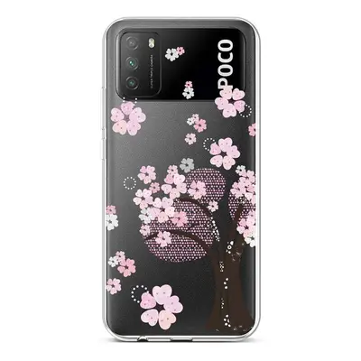 Kryt TopQ Xiaomi Poco M3 silikon Cherry Tree 60623