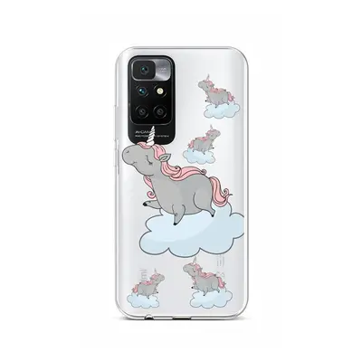 Kryt TopQ Xiaomi Redmi 10 silikon Grey Unicorns 66525