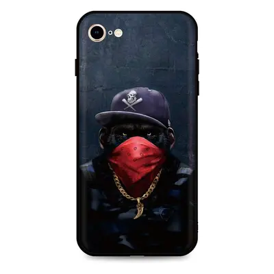 Kryt TopQ iPhone SE 2020 silikon Monkey Gangster 49309