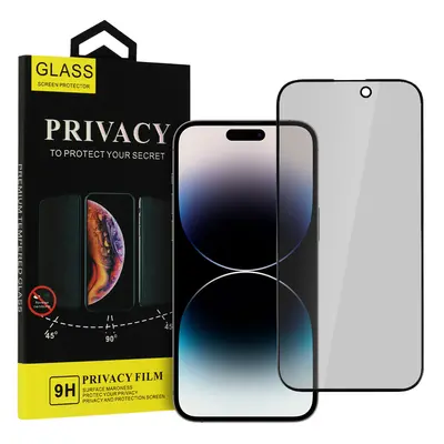 Tvrzené sklo Privacy Glass pro IPHONE 15 černé