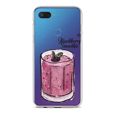 Kryt TopQ Xiaomi Mi 8 Lite silikon Blackberry Smoothie 36383