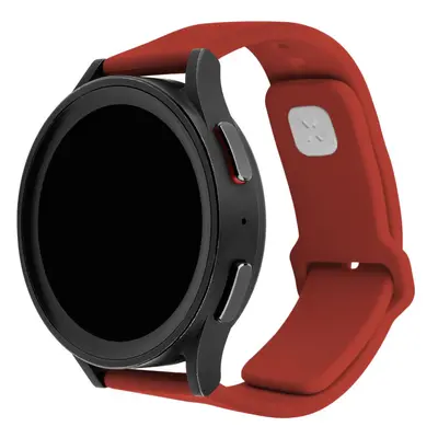 Set silikonových řemínků FIXED Silicone Sporty Strap s Quick Release 22mm pro smartwatch, červen