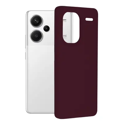 Kryt TopQ Essential Xiaomi Redmi Note 13 Pro+ 5G burgundy 118018