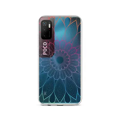 Kryt TopQ Xiaomi Poco M3 Pro silikon Rainbow Mandala 59954