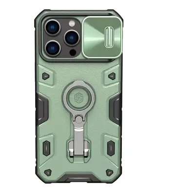 Nillkin CamShield Armor Pro Magnetické pouzdro pro Iphone 14 Pro zelené