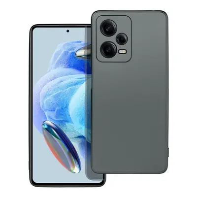 Kryt TopQ Metallic Xiaomi Redmi Note 12 Pro 5G šedý 100748