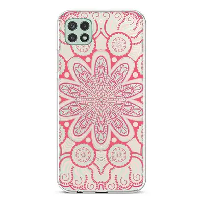 Kryt TopQ Samsung A22 5G silikon Romantic Mandala 65094