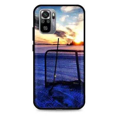 Kryt TopQ Xiaomi Redmi Note 10S silikon Hockey Sunset 62294