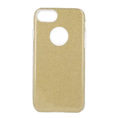 Pouzdro Forcell iPhone 8 glitter zlaté 27291