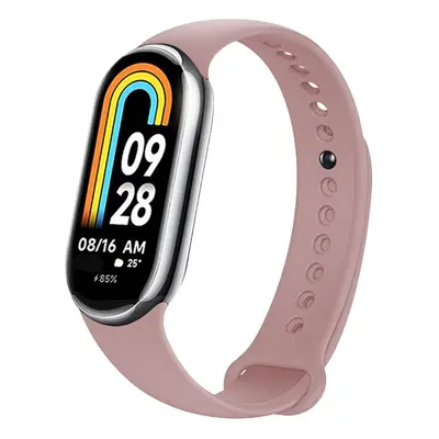 Silikonový řemínek FIXED Silicone Strap pro Xiaomi Mi Band 8, růžový