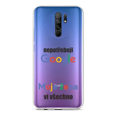 Kryt TopQ Xiaomi Redmi 9 silikon Google 51387