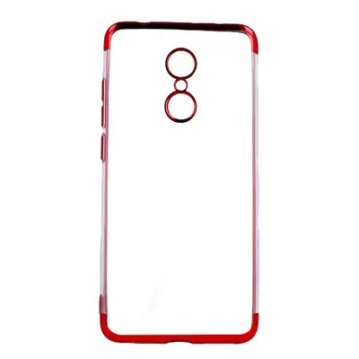 Pouzdro TopQ Xiaomi Redmi 5 silikon Frame červený 29983