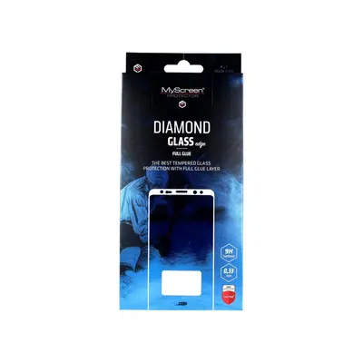 Tvrzené sklo MyScreen iPhone 12 Pro Max DIAMOND FullGlue černé MS-53808