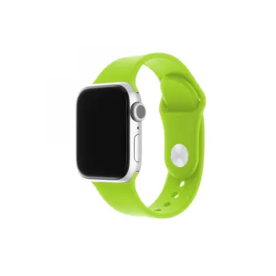 Set silikonových řemínků FIXED Silicone Strap pro Apple Watch 38/40/41mm, zelený