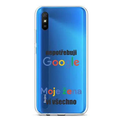 Kryt TopQ Xiaomi Redmi 9A silikon Google 51388