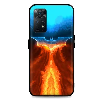 Kryt TopQ Xiaomi Redmi Note 11 Pro silikon Fiery Batman 67954